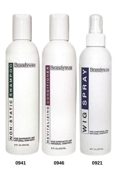 Brandywine Wig Care Kit - Shampoo. Conditioner, Wig Spray