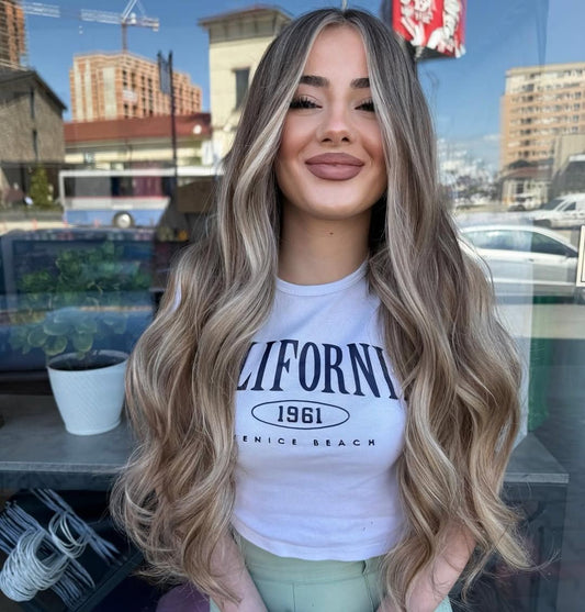 “MILLIE" Lace Top Wig 30”