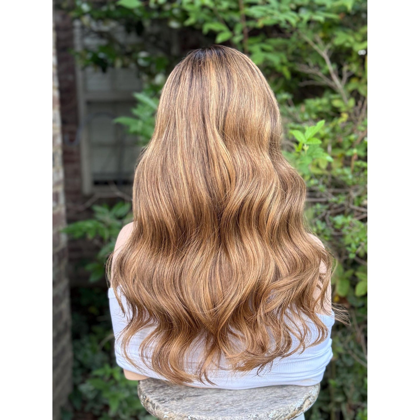 SIENNA Hazelnut Brunette Brown Toasted Golden Caramel Balayage Wig, HD Invisible Transparent Lace Front, 100% Luxury Human Hair Wig