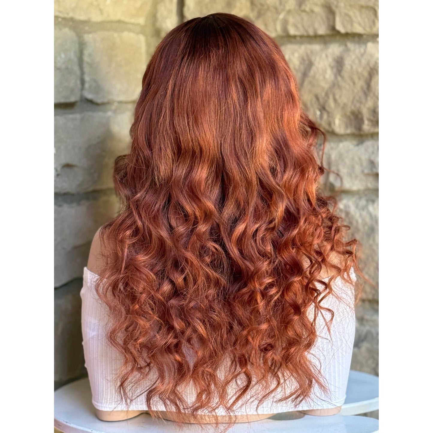 AURORA Virgin Human Hair Wig | Cowboy Copper | 4x4 Silk Base | HD Invisible Transparent Lace Front, Custom Made to Order