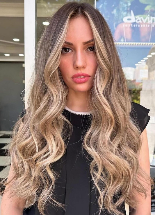 “BRIELLE” Lace Top Wig 24"