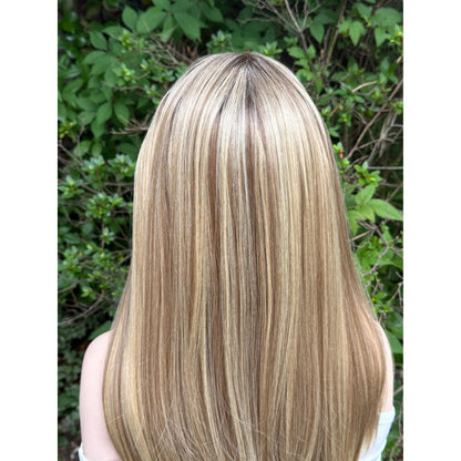 SUTTON Old Money Hamptons Blonde Wig, Lace Front, 13x4 Hand-Tied, Human Hair Blend